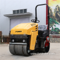 1 ton soil compactor double drum vibratory roller